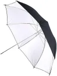 B.I.G. BIG Helios vihmavari 100cm, valge/must (428302)