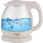 Veekeetja Adler AD 1283C electric kettle 1 L 900 W Cream