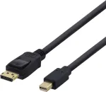 DELTACO DisplayPort kuni Mini DisplayPort kaabel DP 1.2, 2m, kaalut