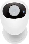 DELTACO SMART HOME liikumisandur, PIR, WiFi 2,4 GHz valge / must