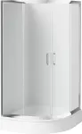 Deante Semicircular shower enclosure 90x90 cm - height 170 cm