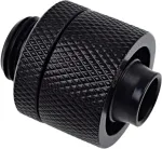 Alphacool Eiszapfen hose fitting 1/4" on 16/10mm, black - 17232