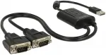 Delock USB 2.0 auf 2 x Seriell RS-232 Adapter