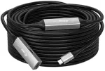 EQUIP Kabel USB-C3.2->C Gen1 Akt.Erweit.St/Bu 10.00m schwarz