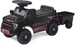 Jamara Rutscher Shelby Ford F-150 Raptor mit Anh&auml;nger schw.