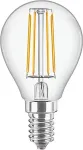 PHILIPS Classic LED Tropfenlampe 470lm 4,3W 2700K P45 E14