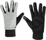Avento Sports gloves with touchscreen tip 44AC reflective M/L silver/black