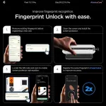 SPIGEN Kaitseklaas Glas.tR EZ Fit Pro, Google Pixel 11 / Pixel 11 Pro, komplektis 2tk,