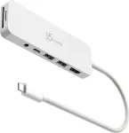 J5CREATE ECO-FRIENDLY USB-C MU-PORTHUB POWER DELIVERY -WHITE