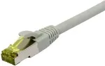 Synergy21 Patchkabel RJ45, CAT6A 500Mhz, 3m, grau, S-STP(S/FTP), TPE/LSZH(Ultraflex), AWG26, mitCat.7 Rohkabel, Synergy 21 (S217606)
