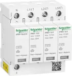 SCHNEIDER ELECTRIC Kombiableiter Typ A9L16482 1+2, Acti9 iPRD1 12.5r, 3P+N, 400V AC