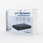 GEMBIRD HDD CASE EXT. USB-C 2.5"/BLACK EE2-U3S-6