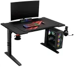 GENESIS Gaming Desk | Holm 120 Modular | Black