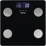 Kaalud Tristar Personal Scale | WG-2442 | Maximum weight (capacity) 150 kg | Accuracy 100 g | Body Mass Index (BMI) measuring | Black