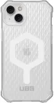 Urban Armor Gear Essential Armor Magsafe mobile phone case 17 cm (6.7") Cover Transparent, White