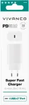Vivanco laadija USB-C PD3 30W, valge (62304)