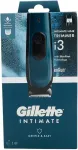 Gillette Intimate i3 elektrischer Krperrasierer kabellos fr Nass- und Trockena