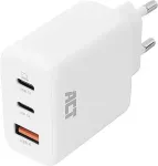 ACT USB-C/USB-A Charger 65W 3-port with Power Delivery PPS, QuickCharge and GanFast