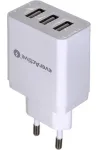 EverActive PHONE CHARGER 3X USB 3, 4A WHITE