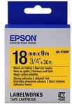 EPSON TAPE LK-5YBW STRNG ADH BLK-/ YELL 18/9