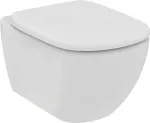 No name TOILET HUNG TESI RIMLESS WITH COVER WHIT