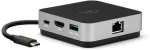 OWC Digital OWC USB-C Travel Dock E grey / black - 6 ports, 100W