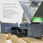 QOLTEC AGM battery 12V 12Ah