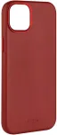 Fixed MagLeather leather cover iPhone 15+ red