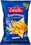 Estrella Kr&otilde;psud hapukoore- ja sibulamaitselised sakilised 250 g, 2 tk