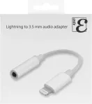 EPZI Lightning kuni 3,5 mm adapter, valge