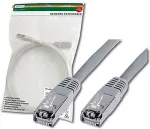 Digitus Patchkabel RJ45 SF/UTP Cat5e 3.00m grau Polybeutel