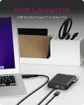 No name Geh.IcyBox M.2NVMe/SATA SSD mit CFexpress Type-B Kartenleser