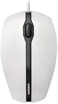 Hiir Cherry GENTIX CORDED MOUSE, Pale Grey, USB