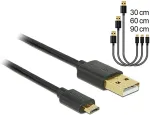 Delock USB-Kabelsatz - Schwarz