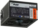 Toiteplokk AKYGA AK-U4-500 power supply unit 500 W 20+4 pin ATX ATX Black