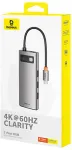 BASEUS HDMI-adapter HDMI4K Gleam USB-C Hub