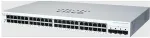 Cisco CBS220-48T-4G Managed L2 Gigabit Ethernet (10/100/1000) 1U White