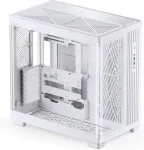 Korpus Jonsbo TK-4 Geh&auml;use, Midi-Tower, ATX, Tempered Glass - wei&szlig;