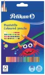 Pelikan Dreikant-Buntstifte d&uuml;nn, 36er Kartonetui dreieckig, Minenst&auml;rke ca. 3.0 mm, farbig lackiert in - 1 St&uuml;ck (700139)