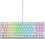 Klaviatuur CHERRY XTRFY K4V2 Tastatur RGB Wired DE MX Rot TKL 80% w&szlig;