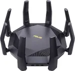 ASUS RT-AX89X AX6000 AiMesh wireless router Ethernet Dual-band (2.4 GHz / 5 GHz) Black