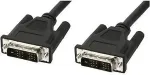 TECHLY DVI-D Single-Link Kabel St/St schwarz 5m