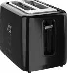 AENO Electric Toaster, black, 220-240V, 50-60Hz, 780-930W, 2 slots, 3 modes, 7 browning levels