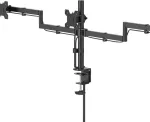 No name Hama 00220899 monitor mount / stand 68.6 cm (27") Desk Black
