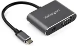 StarTech USB C TO MDP OR VGA ADAPTER VGA OR MINI DP - HDR 4K 60