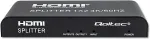 QOLTEC 51797 Active HDMI Splitter 2 x HDMI 4K x 2K | 6Gb/s | 60Hz