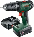 Bosch Powertools Bosch Cordless impact drill UniversalImpact 18V (green/black, 2x Li-ion battery 1.5Ah, case)