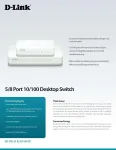 D-Link dlinkgo GO-SW-8E Switch 8-porte 10/100