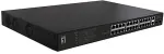 Level One Switch 24x FE FGP-2831 2xGE 2xGSFP 19" 390W 24xPoE+