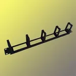 OEM Mooring panel 19" 3x6cm Hard eye Through